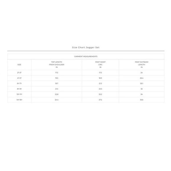 Goumi Kids Bamboo All Day Jogger Set Loungewear Pajamas Long Sleeve Blue 4T - Picture 8 of 8